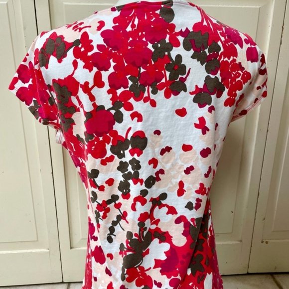 Ann Taylor Floral Print Blouse Size XL - Picture 6 of 6